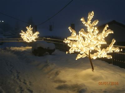 ALBERO A LED CILIEGIO 200 CM